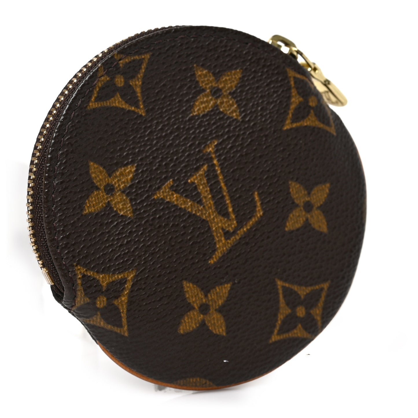 Monogram Round Coin Purse