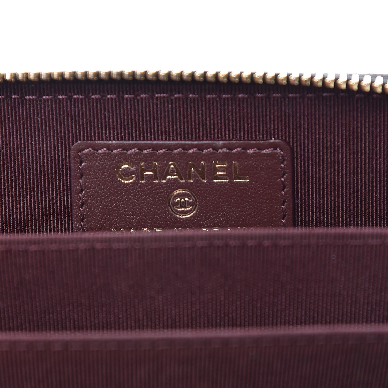 Chanel Caviar Quilted Zip Coin Purse Black 6 of 8