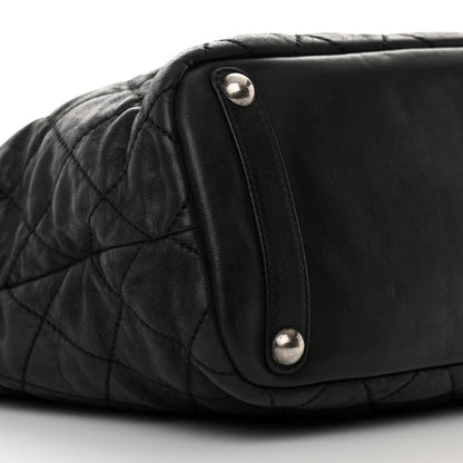 Chanel Iridescent Calfskin Quilted In The Mix Shopping Tote Black 10 of 20