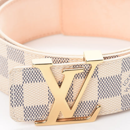 Louis Vuitton Damier Azur LV Initiales Belt 95 38 6 of 11