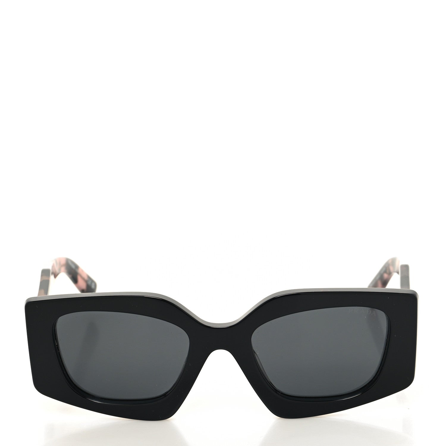 Prada Acetate Square Sunglasses SPR 15Y Slate Gray 2 of 7