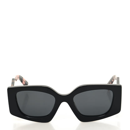 Prada Acetate Square Sunglasses SPR 15Y Slate Gray 2 of 7