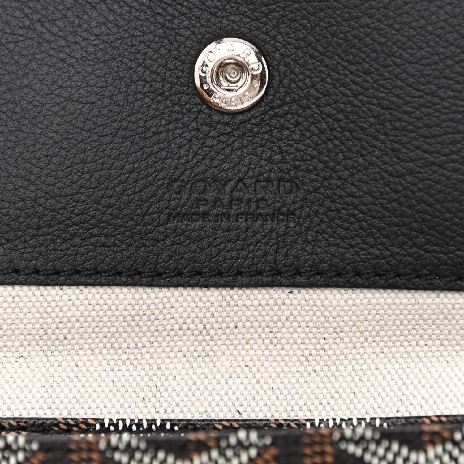 Goyard Goyardine Saint Louis PM Black 8 of 12