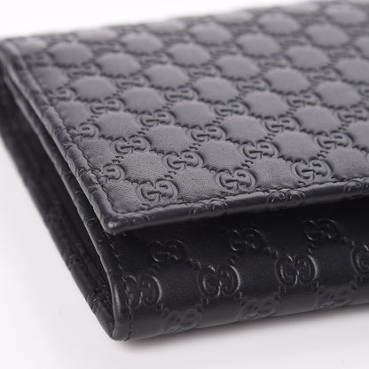 Gucci Soft Microguccissima Continental Wallet Black 9 of 11