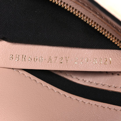 Fendi Nappa FF 1974 Embossed Baguette Baby Pink 7 of 10