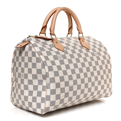 Louis Vuitton Damier Azur Speedy 30 3 of 12
