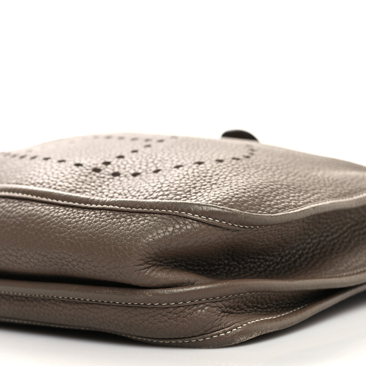 Hermes Taurillon Clemence Evelyne III PM Etoupe 10 of 11