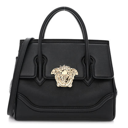 Versace Calfskin Medium Palazzo Empire Bag Black 1 of 17