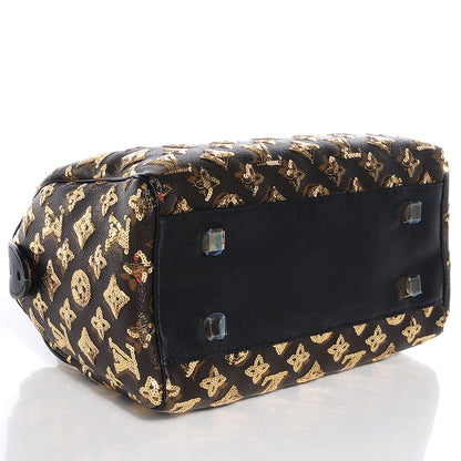 Louis Vuitton Monogram Sequins Eclipse Speedy 28 Gold 4 of 8
