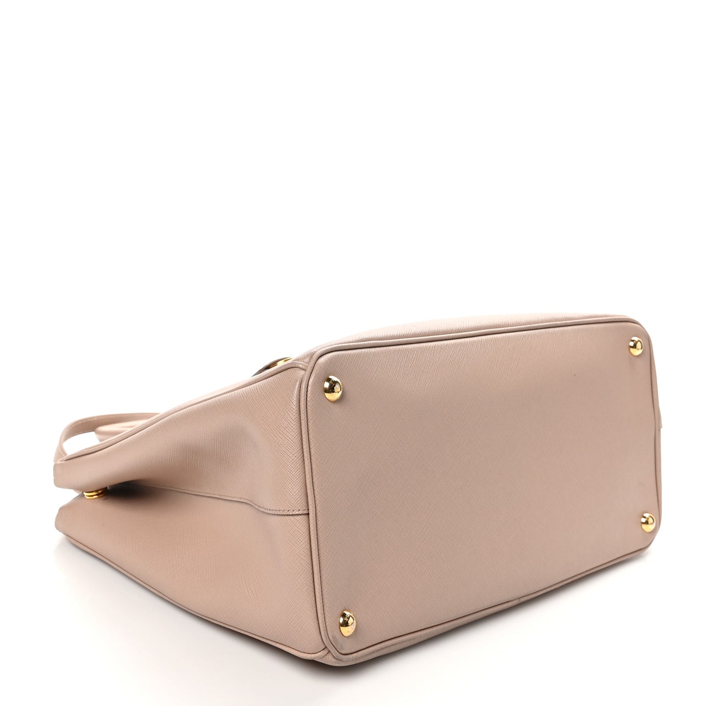 Saffiano Lux Large Galleria Double Zip Tote Cammeo