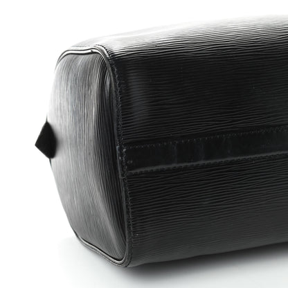 Louis Vuitton Epi Speedy 25 Black 5 of 9