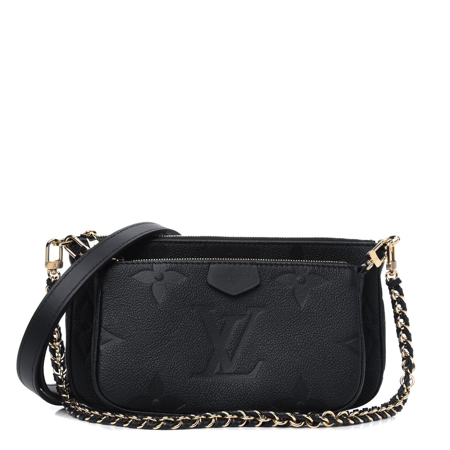 Louis Vuitton Empreinte Monogram Giant Multi Pochette Accessories Black 1 of 4
