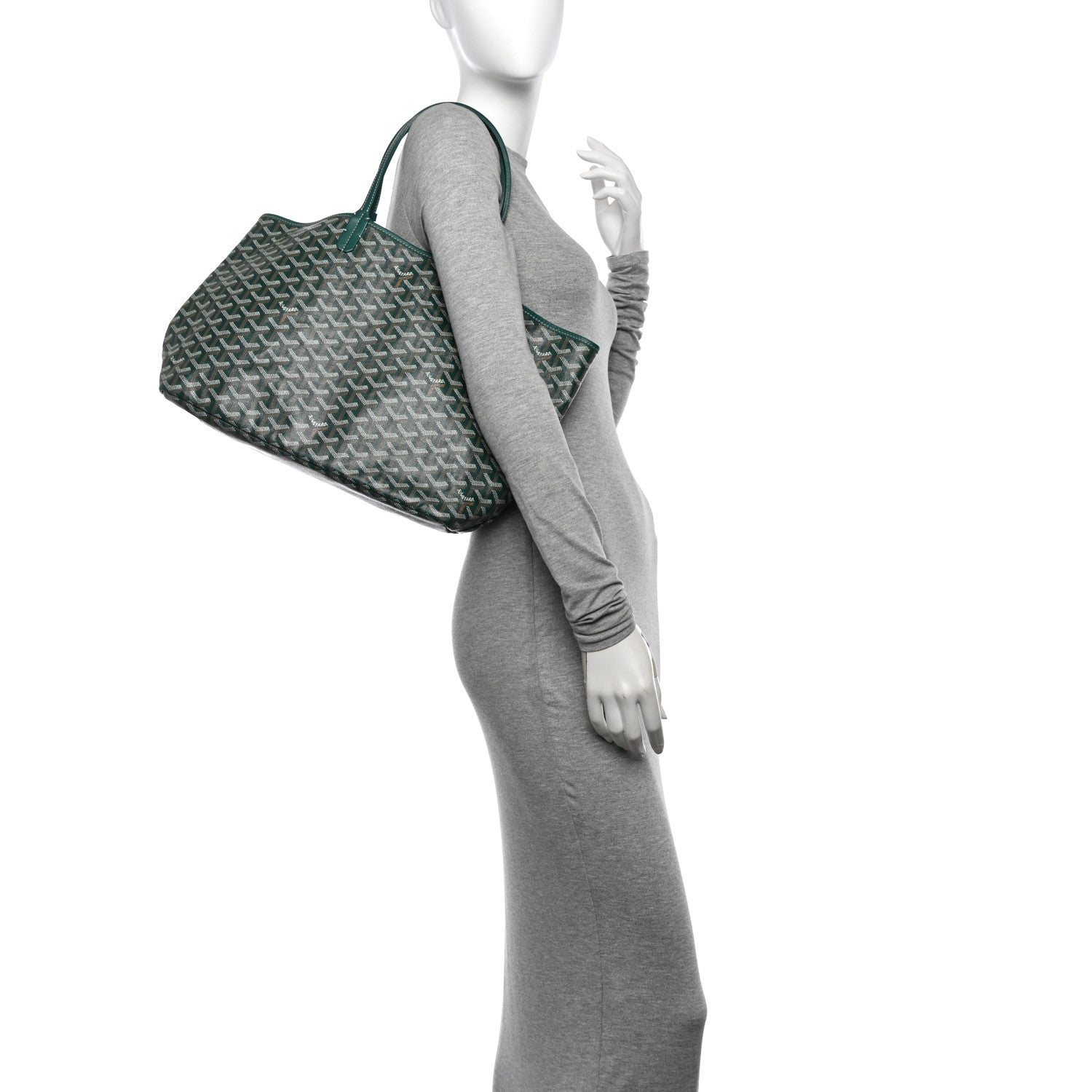 Goyard Goyardine Saint Louis PM Green 2 of 13