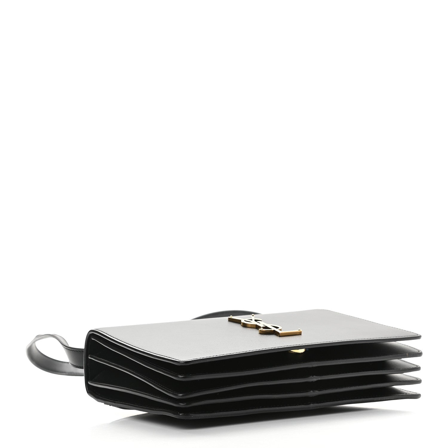 Saint Laurent Smooth Calfskin Shoulder Bag Black 4 of 8