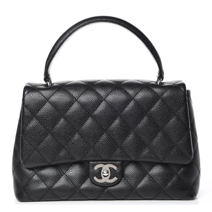 Chanel Caviar Quilted Medium Kelly Flap Bag Black 1 of 11