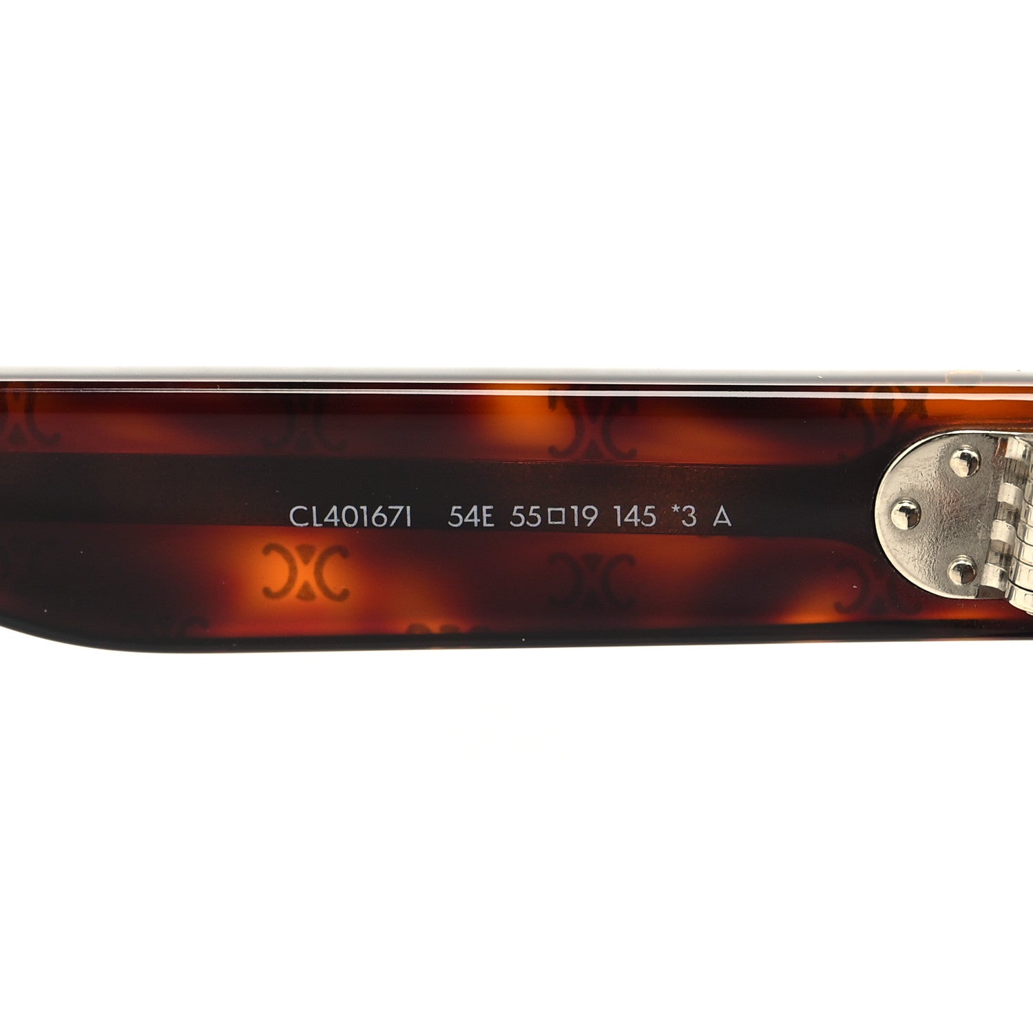 Celine Acetate Triomphe CL 40167I Sunglasses Havana 7 of 7