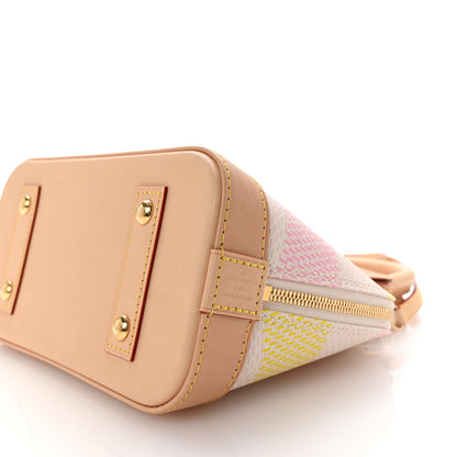 Louis Vuitton Damierlicious Alma BB Rose Peach 9 of 9