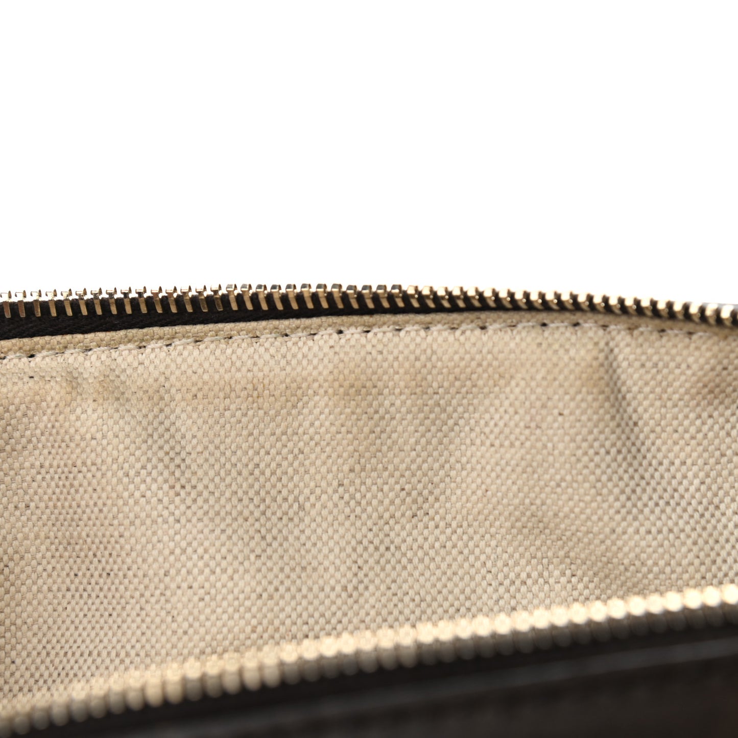 Monogram Vintage Web Small Boston Dark Brown