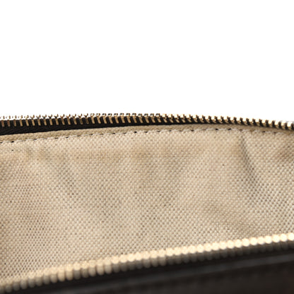 Gucci Monogram Vintage Web Small Boston Dark Brown 11 of 17