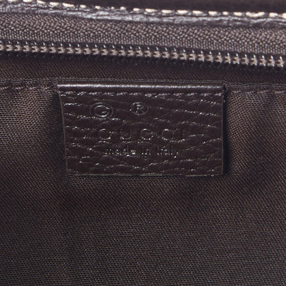 Gucci Crystal Monogram Small D Ring Gold Hobo Brown 8 of 9