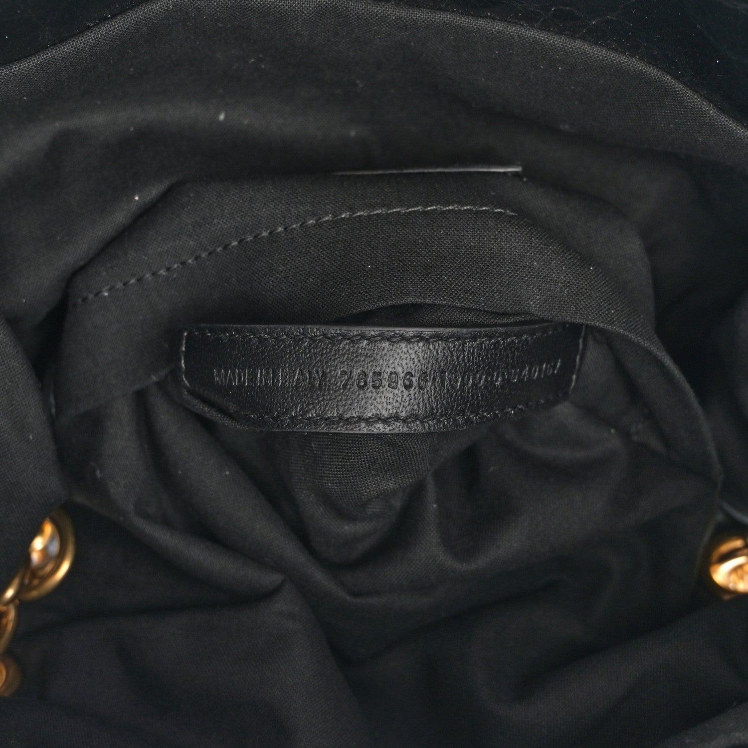 Balenciaga Arena Calfskin Small Monaco Chain Shoulder Bag Black 7 of 10