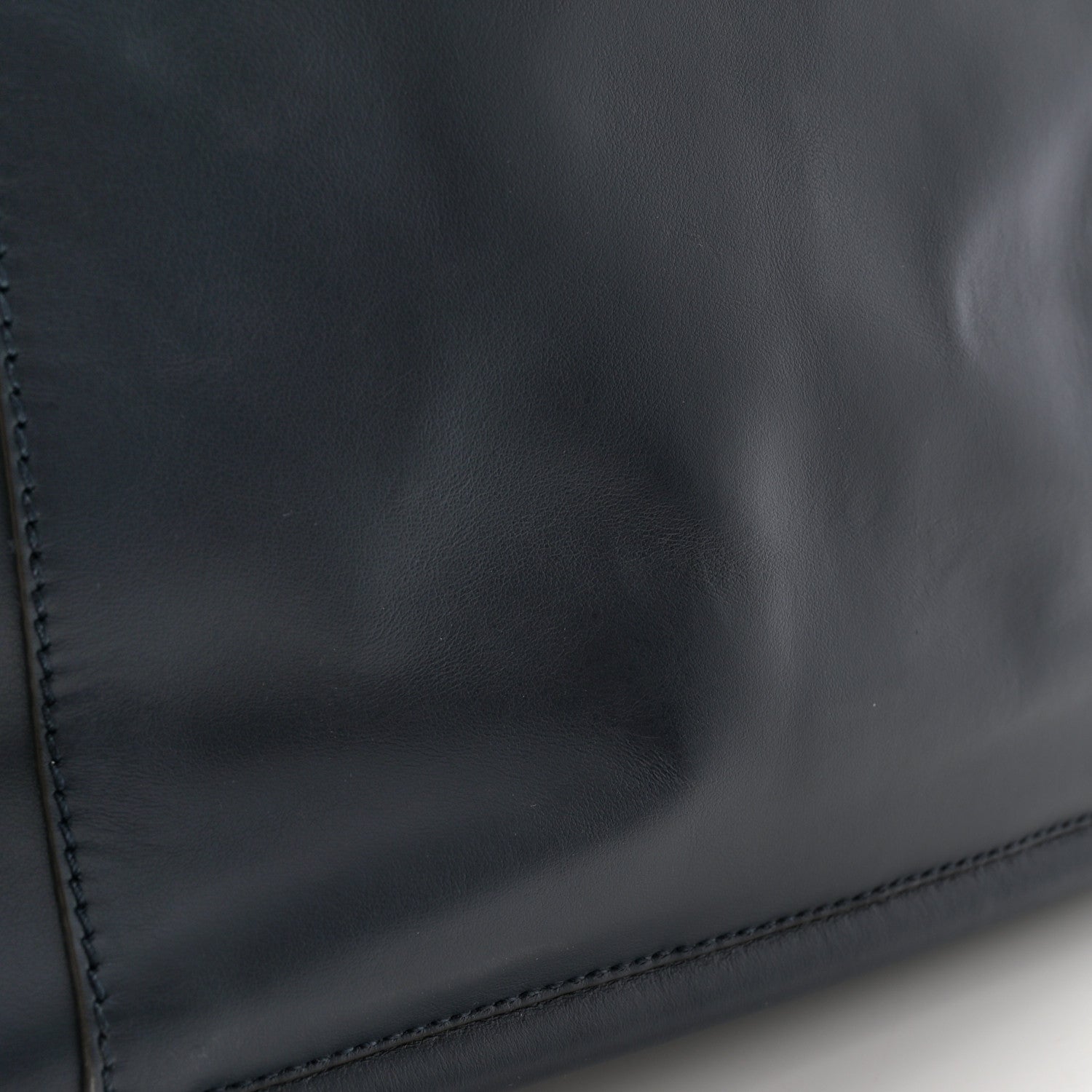 Proenza Schouler Calfskin XL Ruched Tote Dark Navy 11 of 12