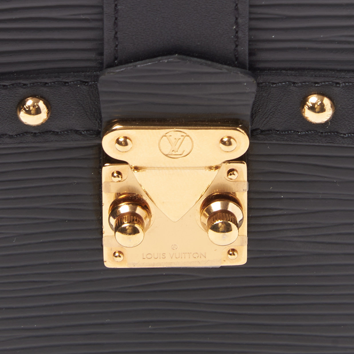 Louis Vuitton Epi Pochette Trunk Verticale Black 9 of 9