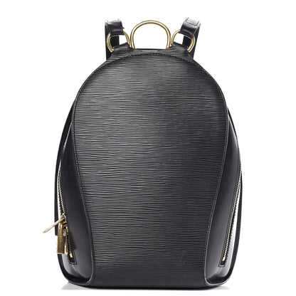 Louis Vuitton Epi Mabillon Backpack Black 1 of 22
