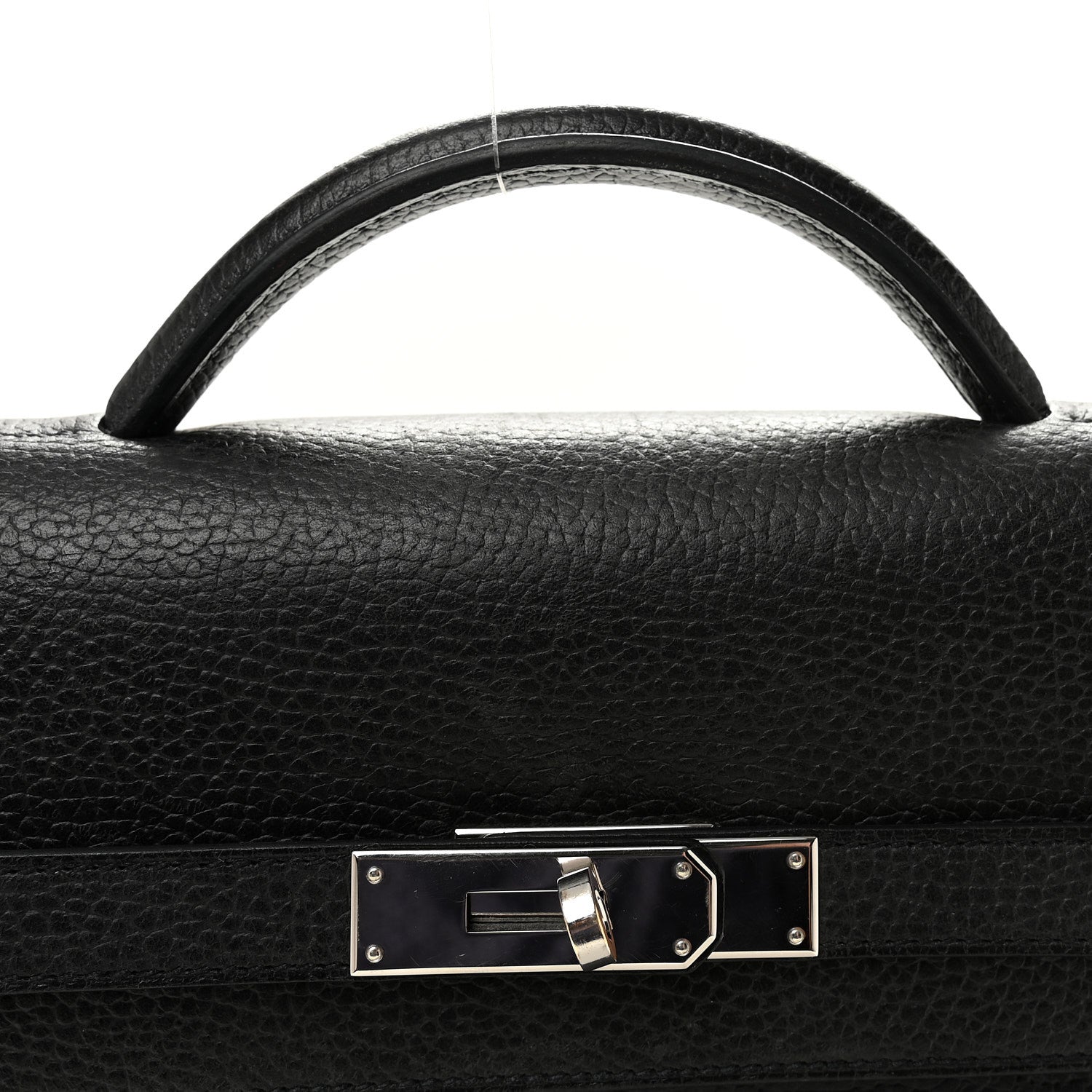 Hermes Togo Kelly Depeches 36 Black 7 of 9