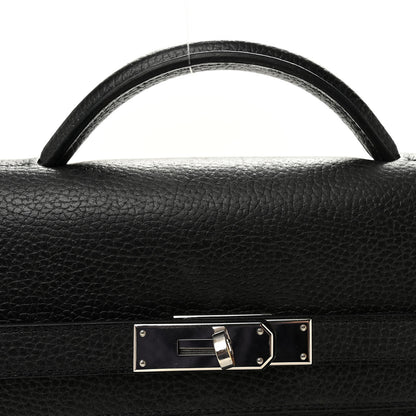 Hermes Togo Kelly Depeches 36 Black 7 of 9