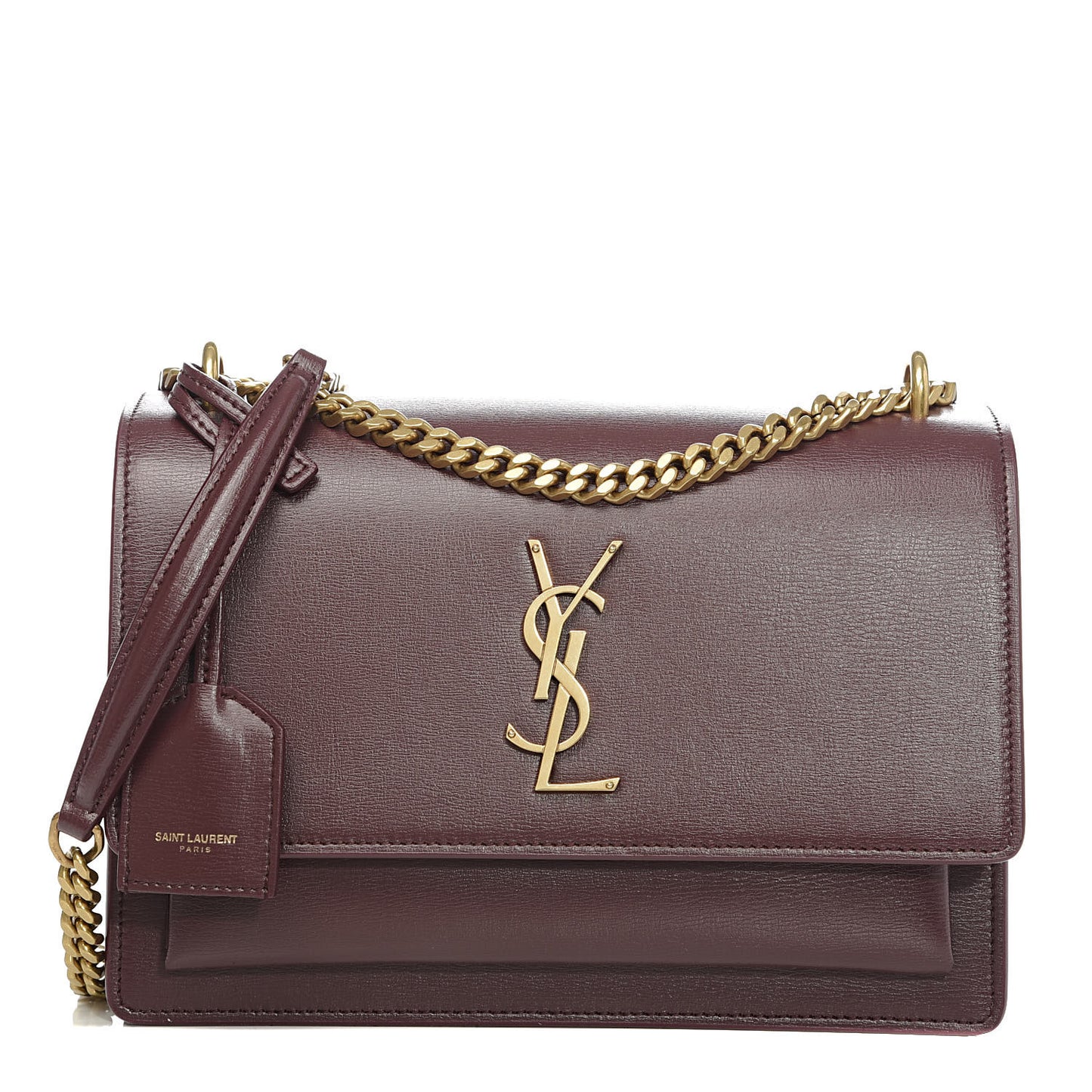 Calfskin Medium Monogram Sunset Bordeaux