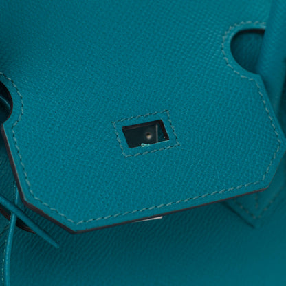 Hermes Epsom Birkin 35 Bleu Izmir 11 of 11
