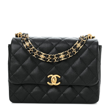 Chanel Caviar Quilted Coco First Flap Black 1 of 10