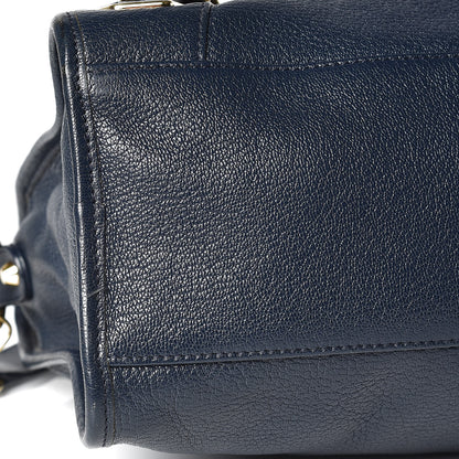 Balenciaga Chevre Gold Metallic Edge Hardware City Bleu Nuit Dark Sea 9 of 10