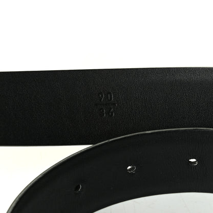 Chanel Calfskin Crystal CC Belt 90 36 Black Red 5 of 5
