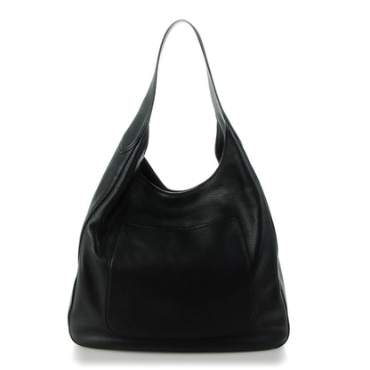 Prada Vitello Daino Medium Pocket Hobo Bag Nero Black 1 of 9