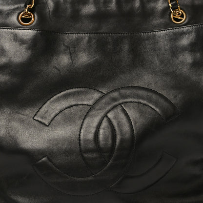 Chanel Lambskin CC Shoulder Bag Black 8 of 10