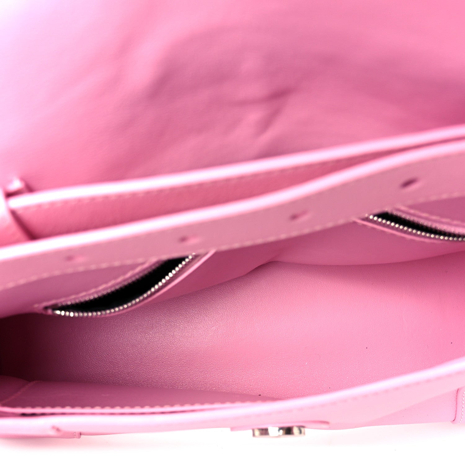 Balenciaga Semi Shiny Smooth Calfskin Small Downtown Shoulder Bag Candy Pink 5 of 14