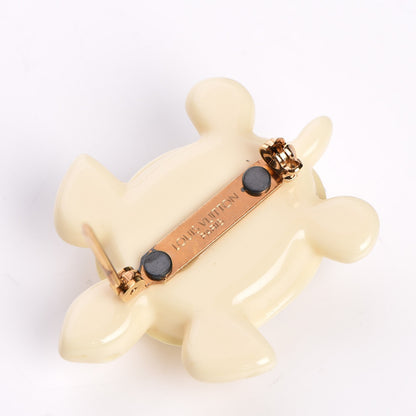 Louis Vuitton Monogram Nonours and Tortoise Pin Brooch Set 3 of 8