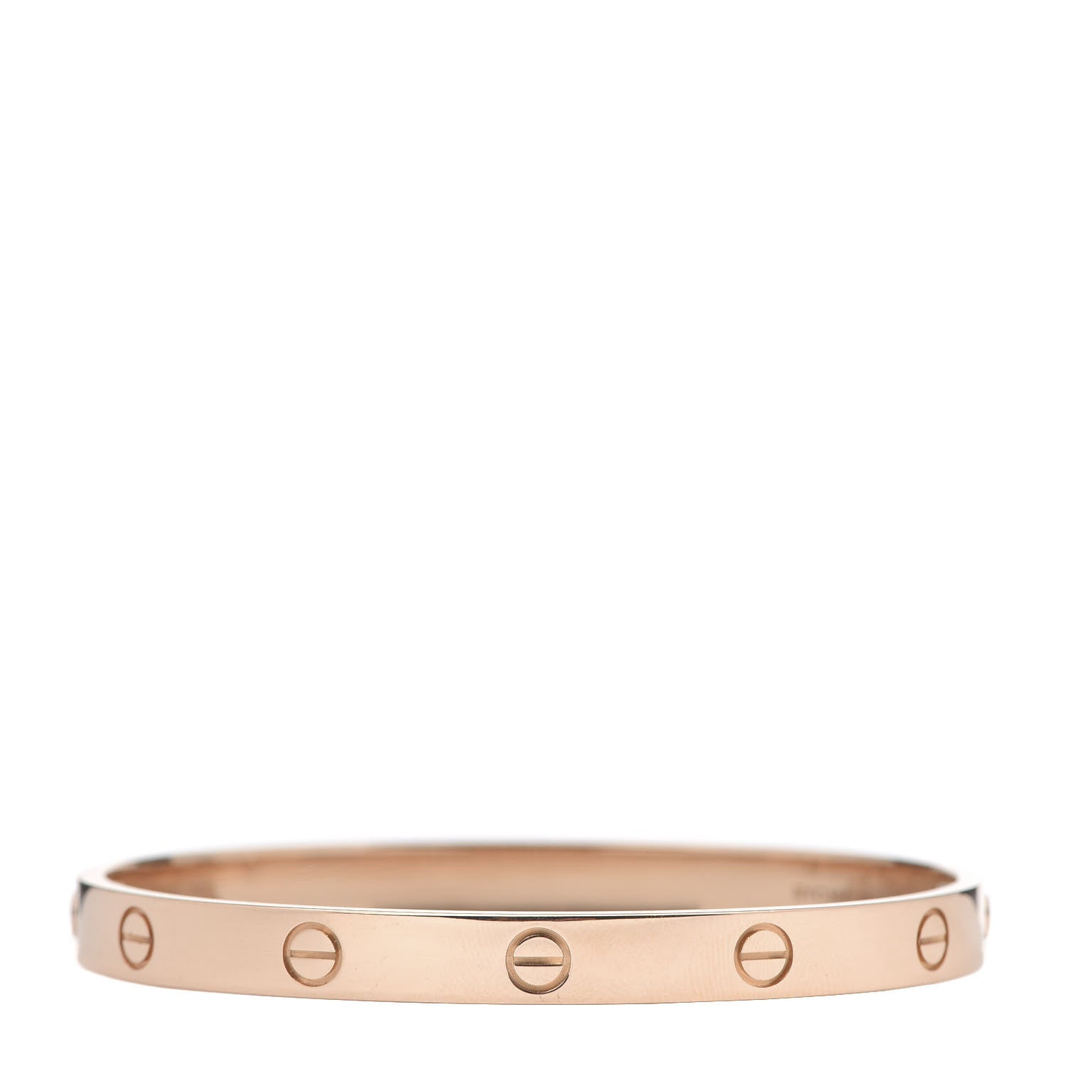 Cartier 18K Pink Gold LOVE Bracelet 18 3 of 7