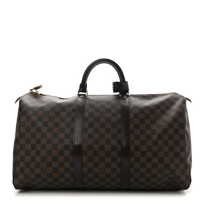Louis Vuitton Damier Ebene Keepall 50 1 of 12