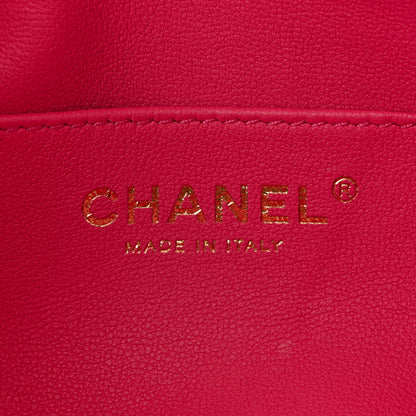 Chanel Lambskin Quilted Waist Bag Fanny Pack Pink 6 of 10