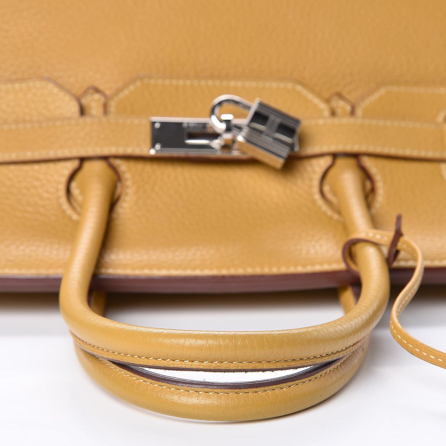 Taurillon Clemence Birkin 35 Curry