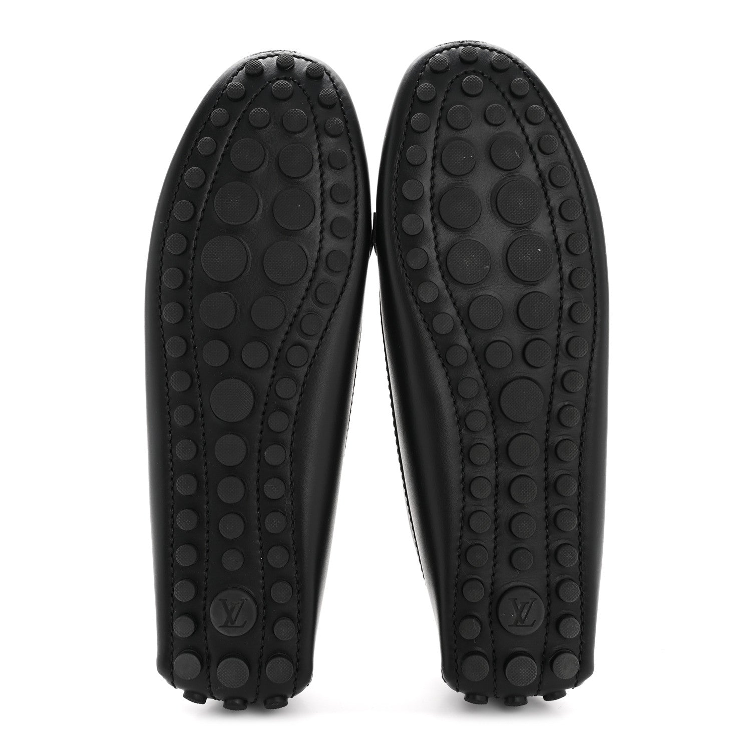 Louis Vuitton Calfskin Dauphine Loafers 40 Black 6 of 11