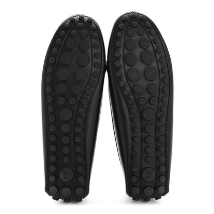Louis Vuitton Calfskin Dauphine Loafers 40 Black 6 of 11