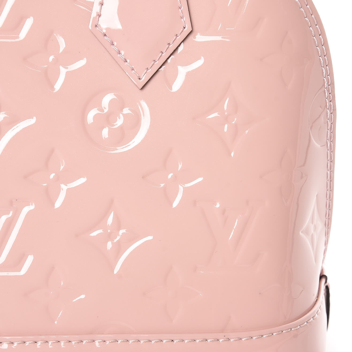 Louis Vuitton Vernis Alma BB Rose Ballerine 12 of 15