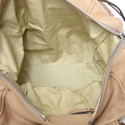 Chloe Leather Paddington Front Pocket Tote Beige 5 of 17