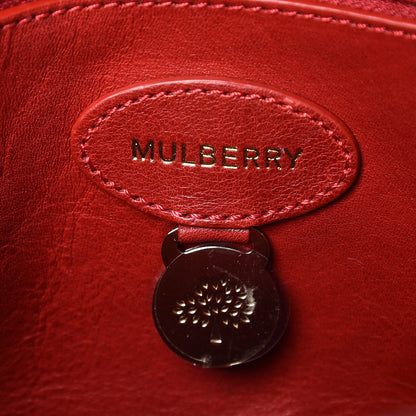 Mulberry Natural Leather Small Bayswater Poppy Red 6 of 12