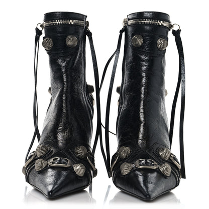 Balenciaga Agneau Arena Cagole 70mm Ankle Boots 35 Black 3 of 10