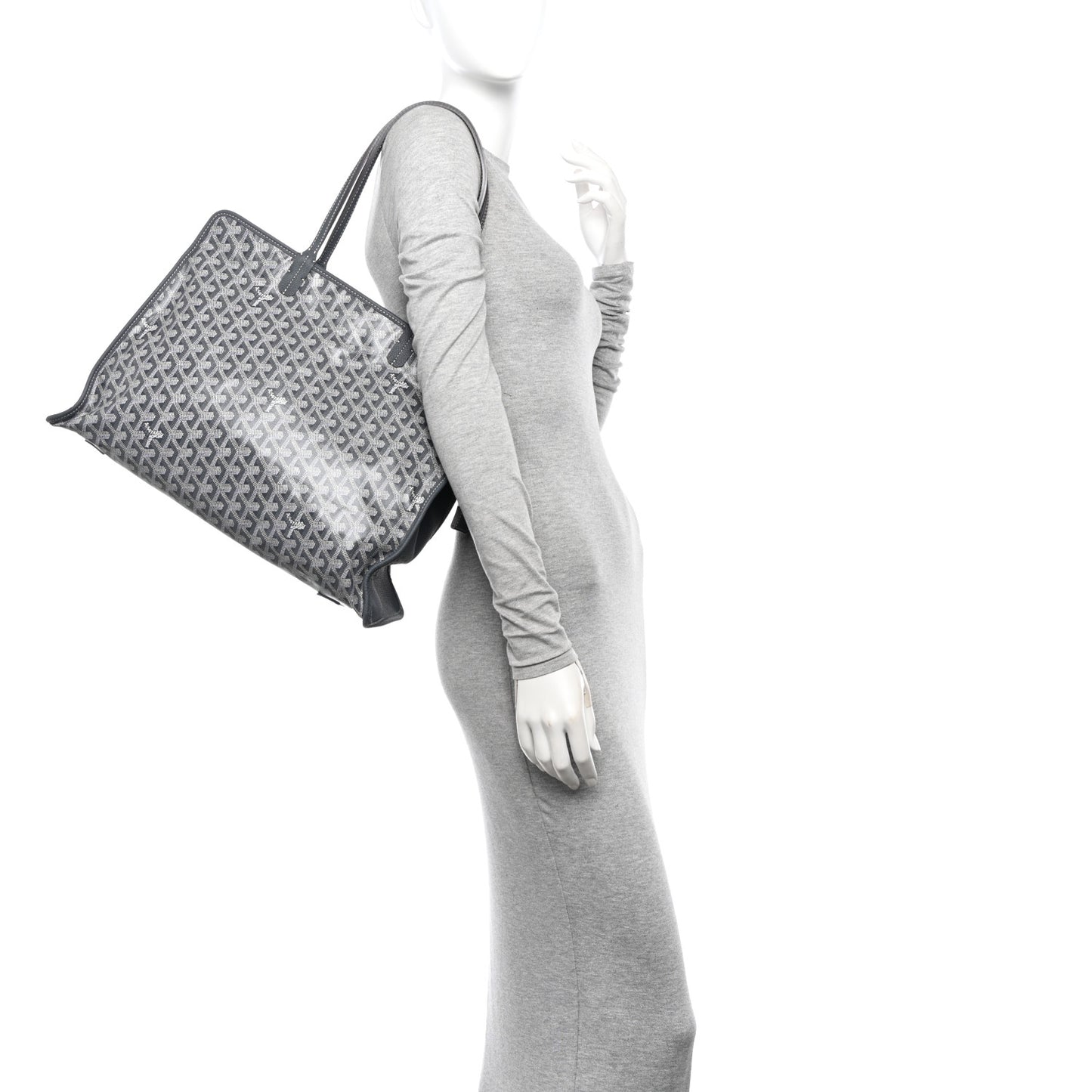 Goyardine Sac Hardy Pet Carrier PM Grey